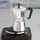 Faizee Möbel Mokka Premium 600 ml 12 Tassen Grau/Silber
