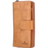 The Skandinavian Brand Damen Geldbörse cognac