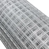 Wiltec Maschendrahtzaun 1 m x 25 m, 0,9 mm Drahtstärke 25x25 mm Maschengröße, Volierendraht 4-Eck aus Stahl verzinkt, Drahtgitter, Vogeldraht