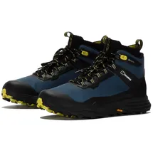 Berghaus VC22 Multisport Gore-Tex Wanderstiefel, wasserdicht, mittelhoch | Strapazierfähig | Wasserdicht | Atmungsaktiv | Gore-Tex | Vibram Schuhe, Tiefschwarz/Hale Navy/Corn Husk, 10