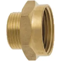 Geka GEKA® Gewindenippel MS 6kt., IG G1.1/4xAG G1,SB