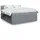 vidaXL Boxspringbett 180 x 200 cm Hellgrau
