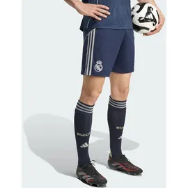 adidas Real Madrid 25/26 Auswärtsshorts grau|blau S