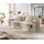 DeLife Big-Sofa Elfenbeinfarben 2-Sitzer
