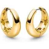 Boccia Titanium Boccia 05096-02 Damen-Creolen Titan, Ohrringe Goldfarben