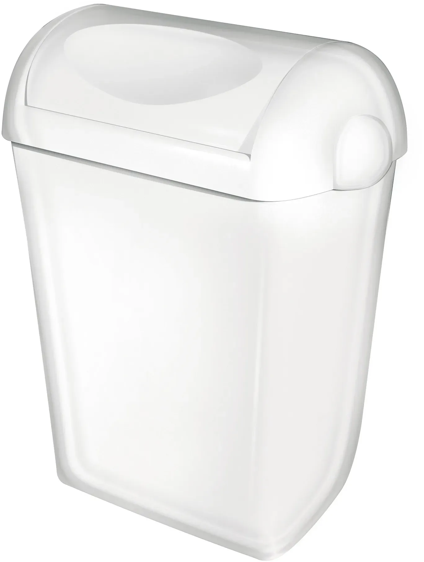 PlastiQline Abfallbehälter 23 Liter Swing PQSA23 weiß