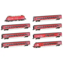 HOBBYTRAIN Personenzug mit Rh 1116 8-tlg. H25227 N