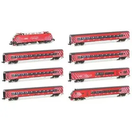 HOBBYTRAIN Personenzug mit Rh 1116 8-tlg. H25227 N