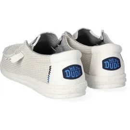 HEYDUDE Wally Sport Mesh Herren Weiß 40