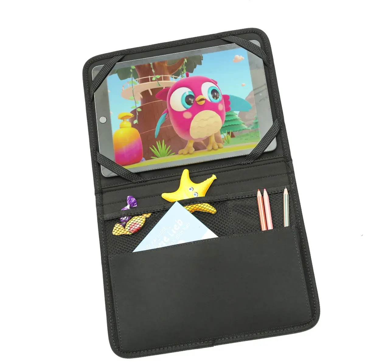 Tablet Organizer für Auto Rücksitz - universal - Aufbewahrungstasche - Auto-Rückenlehnentasche