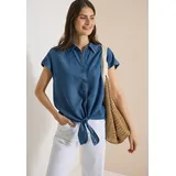 Cecil Hemdbluse im Denim-Look Blau XXL