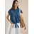 Cecil Hemdbluse im Denim-Look Blau XXL