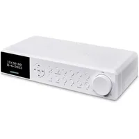 Medion® MEDION MD43660 Stereo Unterbauradio Küchenradio DAB+ Bluetooth Küchen-Radio (DAB+/PLL UKW-Stereo-Empfang, 25,00 W, Wurfantenne, DAB+/PLL UKW-Stereo-Empfang, LCD-Display) weiß