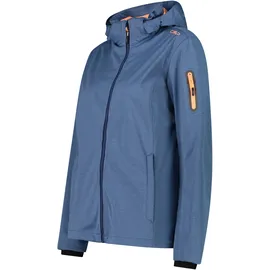 CMP Woman Jacket Zip Hood dusty blue mel. Gr. 46