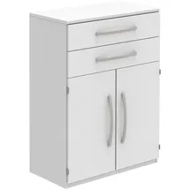 Germania GW-Monteria Aktenschrank 80 x 37 x 196 cm weiß