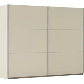 Rauch Schwebetürenschrank RAUCH "AURELIO Kleiderschrank Garderobe TOPSELLER OTTO ́s CHOICE", beige (beige (champagner)), B:261cm H:210cm T:59cm, Holzwerkstoff, Schränke, Schwebetürenschrank, 3 verschiedene Ausstattungsvarianten Griffe aus Metall MADE IN