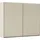 Rauch Schwebetürenschrank RAUCH "AURELIO Kleiderschrank Garderobe TOPSELLER OTTO ́s CHOICE", beige (beige (champagner)), B:261cm H:210cm T:59cm, Holzwerkstoff, Schränke, Schwebetürenschrank, 3 verschiedene Ausstattungsvarianten Griffe aus Metall MADE IN