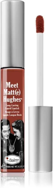 theBalm Meet Matt(e) Hughes Long Lasting Liquid Lipstick langanhaltender flüssiger Lippenstift Farbton Generous 7.4 ml