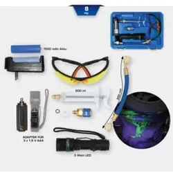 Brilliant Tools UV-Lecksuch-Taschenlampen-Satz, 8-tlg