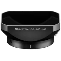 OM System LH-48 Gegenlichtblende schwarz Metall