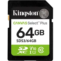 Kingston Canvas Select Plus SD 64GB