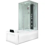 AcquaVapore Whirlpool Dusche Kombination K05-L00-WP-EC 180x90