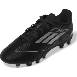 adidas F50 Club Kids FxG Core Black / Iron Metallic / Gold Metallic 32