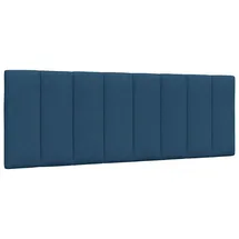 vidaXL 4019169 Kopf-/Fußteil Blau 140 cm Stoff