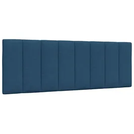 vidaXL 4019169 Kopf-/Fußteil Blau 140 cm Stoff