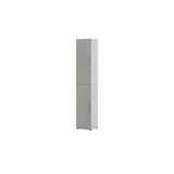 Röhr-Bush röhr Aktenschrank grau / weiß 5 Fachböden 40,0 x 33,5 x 212,5 cm