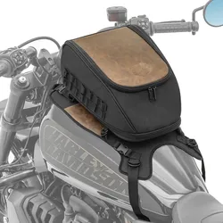 Tankrucksack Vintage passend für Chopper / Custombike mit Befestigung Craftride CB52504