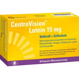 OmniVision CentroVision Lutein 15 mg Kapseln 30 St.