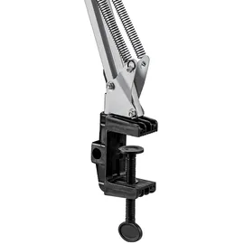 ETC Shop Klemm Tisch Leuchte Silber