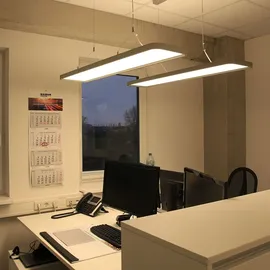 dotlux STUDIOfree 1-flg. 60W 60 cm Aluminium