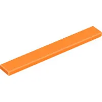 25 Stück LEGO, Teil Nr. 4162 in Orange (Orange)