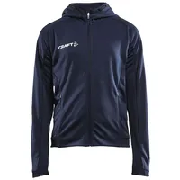 Craft Evolve Kapuzen-Trainingsjacke Kinder 390000 navy 158/164