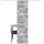 Home fashion Schmidt Schiebevorhang Walli 60 x 245 cm Polyester Grau