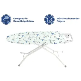 Wenko Bügeltischbezug Keramik m Floral Blau - Rot - Wenko