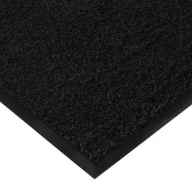 Karat Schmutzfangmatte Rhine - Sauberlaufmatte Fußmatte Türvorleger / 60 x 90 cm Schwarz