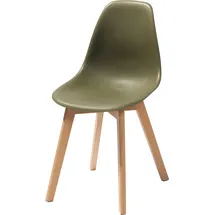 Essentials Stapelstuhl Keeve 47 x 47 x 83 cm grün 1 St.