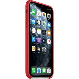 Apple iPhone 11 Pro Max Silikon Case rot