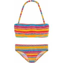 BUFFALO Buffalo Bandeau-Bikini für Kinder GELB 10-11J