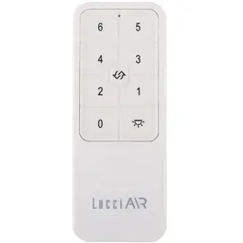 LUCCI Polis 132 cm Deckenventilator Weiß