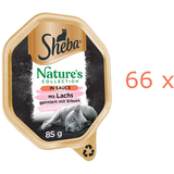 Sheba Nature ́s Collection in Sauce 22 x 85 g - mit Lachs