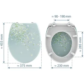 Schütte WC-Sitz FLOWER IN THE WIND bunt