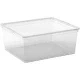 KIS Aufbewahrungsbox C M mit Deckel Transparent