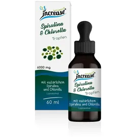 Increase Liposomale Spirulina & Chlorella Tropfen 60 ml