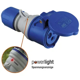 as - Schwabe AS Schwabe powerlight CEE Kupplung 61487 CEE Kupplung 16A 3polig 230V 1St.