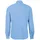 TRIGEMA Poloshirt "TRIGEMA Business-Hemd aus DELUXE-Single-Jersey", Herren, Gr. XL, blau (horizont), Single Jersey, 100% Baumwolle, lang, ohne Ausschnitt, Shirts