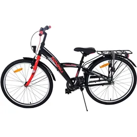 tpfsports Thombike Kinderfahrrad - Jungen - 24 Zoll - Rücktritt + Handbremse - 3 Gänge - Rot